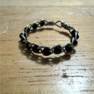 Dainty Handmade Braided Wire Ring